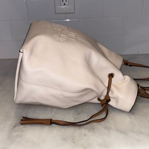 Coach Bag Purse Handbag Leather Andy Pebbled Drawstring Shoulder Tote Pocketbook - Picture 8 of 16